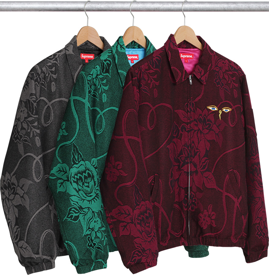 supreme quilted lace bomber jacket