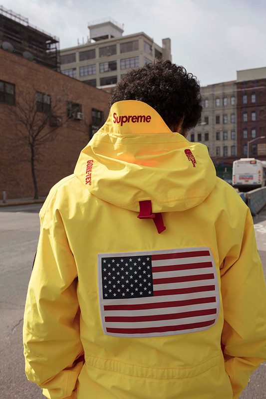 SS17 SUPREME X TNF PREVIEW – OUT OF STEP